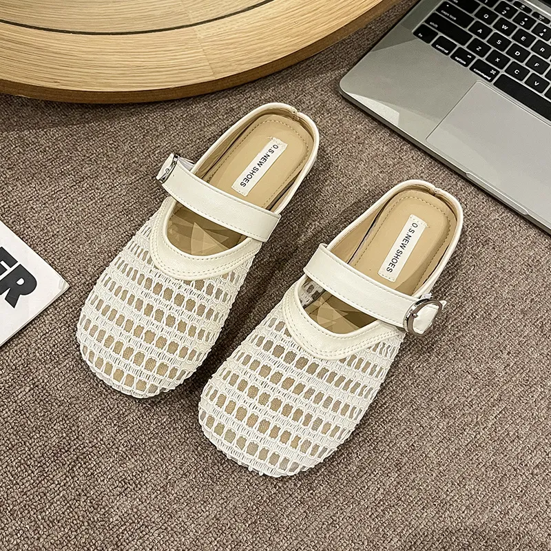 WUJI Slip Resistant Abrasion Resistant Closed Toe Slippers Women's-7