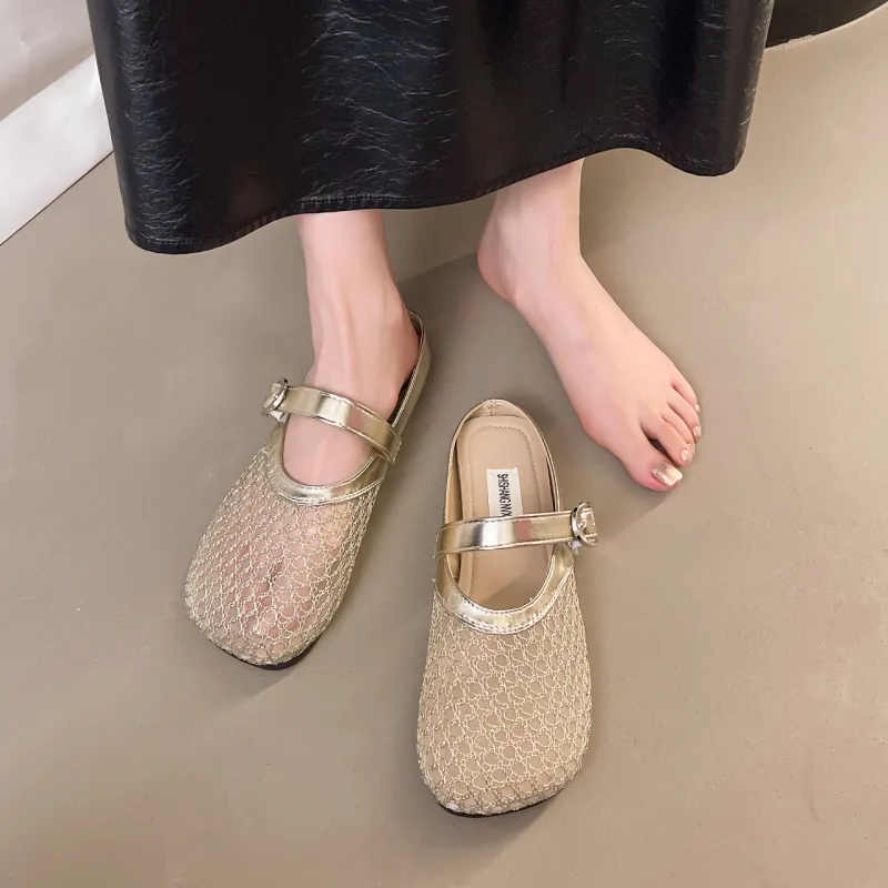 WUJI Slip Resistant Odor Resistant Closed Toe Slippers Women's-1
