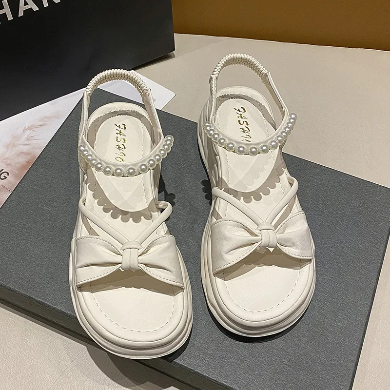 WUJI One Strap Sandals 5CM Women's-7
