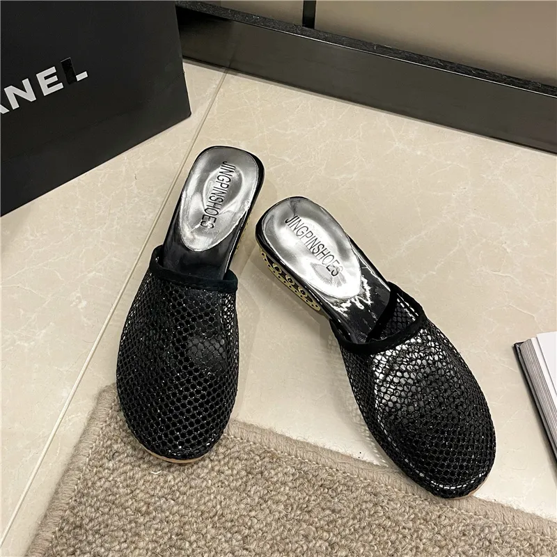 WUJI Quick Dry Slip Resistant Abrasion Resistant Closed Toe Slippers Women's-5