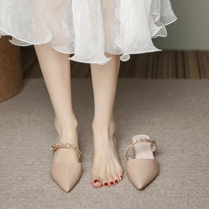 WUJI Slip Resistant Abrasion Resistant Closed Toe Slippers Women's-12