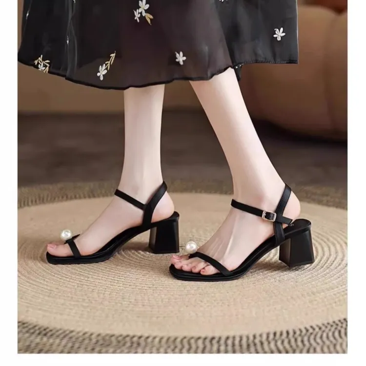 WUJI One Strap Sandals 5.5cm Women's-2