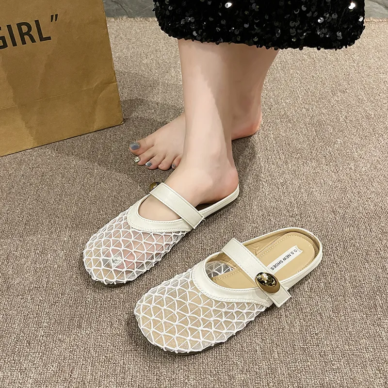 WUJI Odor Resistant Slip Resistant Closed Toe Slippers Women's-1