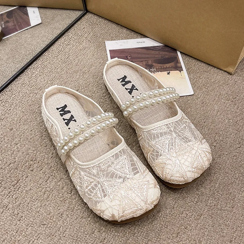 WUJI Rubber Sole Abrasion Resistant Slip Resistant Closed Toe Slippers Women's-5