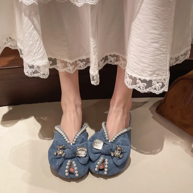 WUJI Abrasion Resistant Slip Resistant Closed Toe Slippers Women's-12