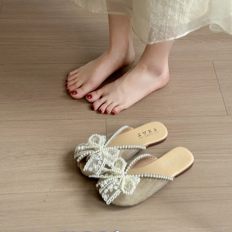 WUJI Slip Resistant Abrasion Resistant Closed Toe Slippers Women's-20