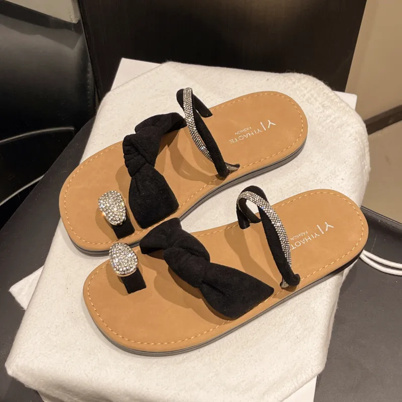 WUJI Slip Resistant Abrasion Resistant Odor Resistant Flip Flops Women's-4