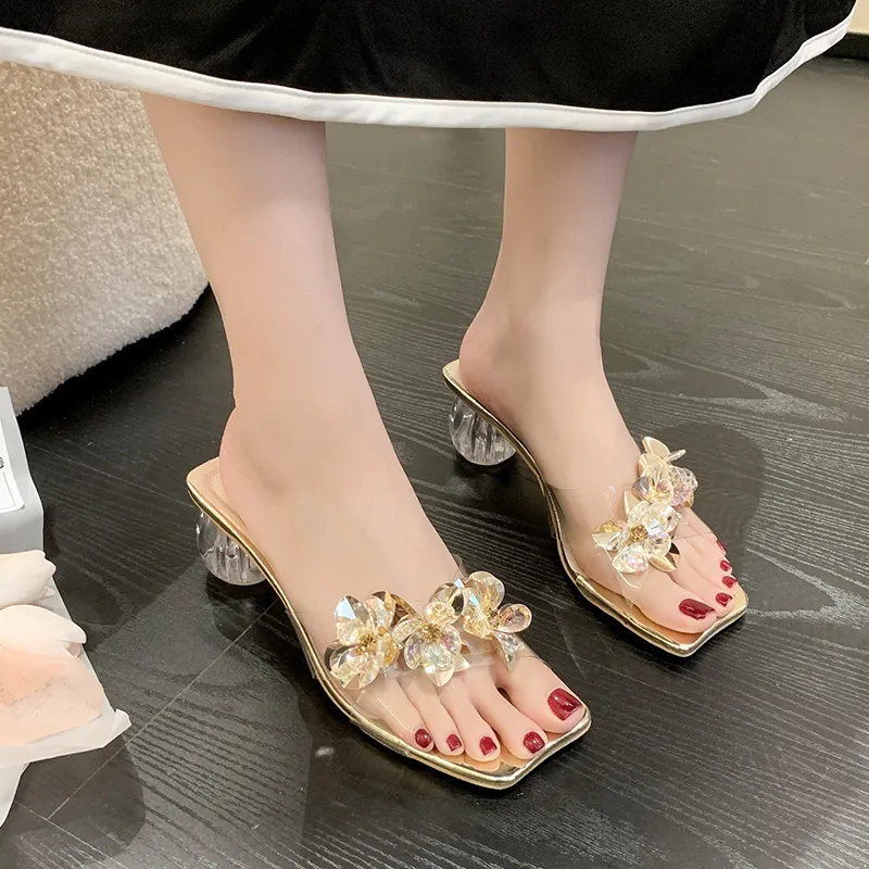 WUJI Abrasion Resistant Slip Resistant Slide Slippers Women's-8
