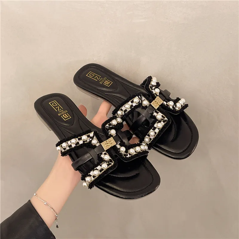 WUJI Slip Resistant Abrasion Resistant Slide Slippers Women's-3