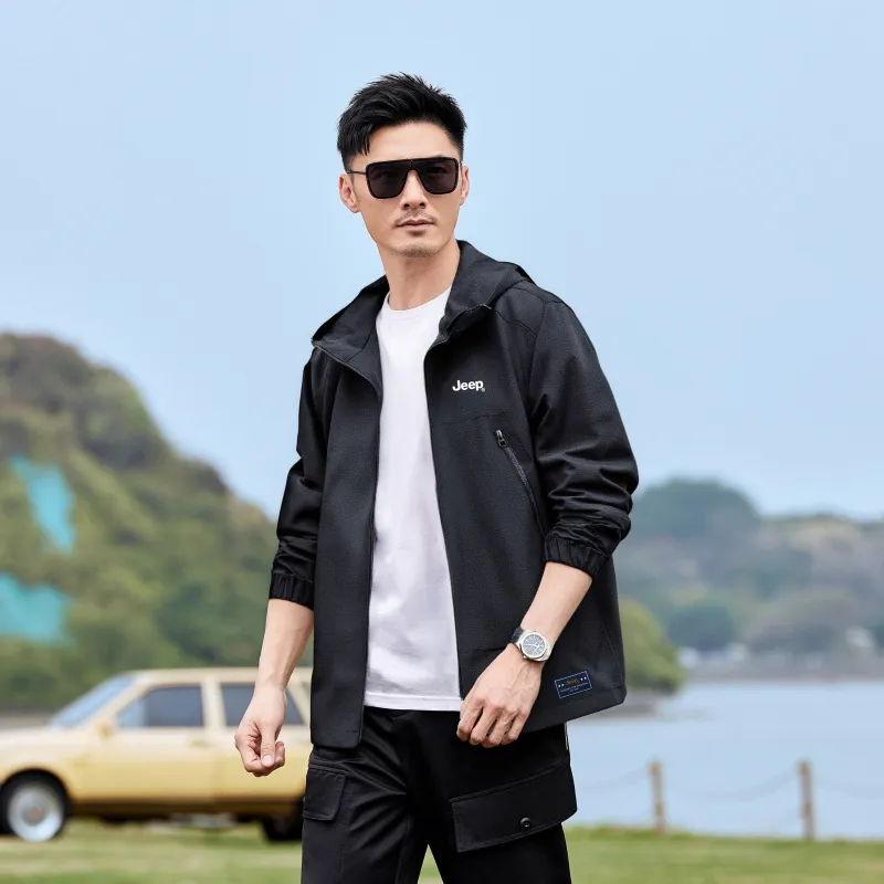 Jeep Jackets & Coats Unisex Pure Black-2