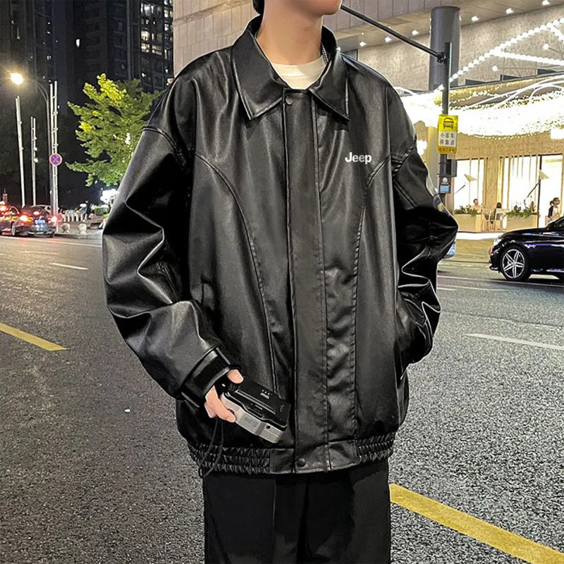Jeep Leather Jackets Unisex-2