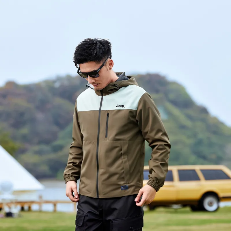 Jeep Jackets & Coats Unisex Desert Brown-2
