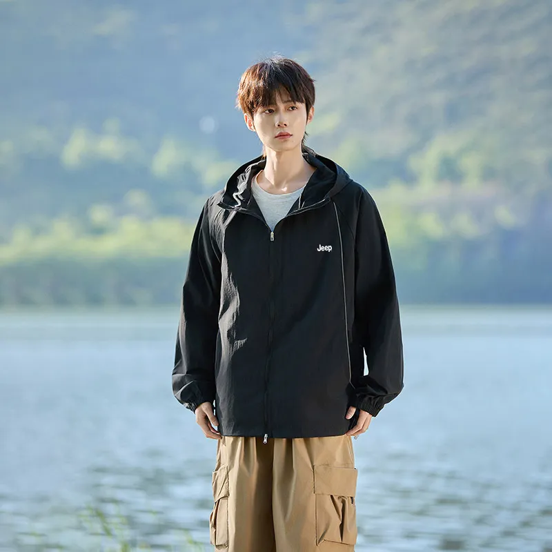 Jeep Super Light, Breathable, Quick Dry, UV Protection, Cooling Sun Protection Clothing Unisex-18