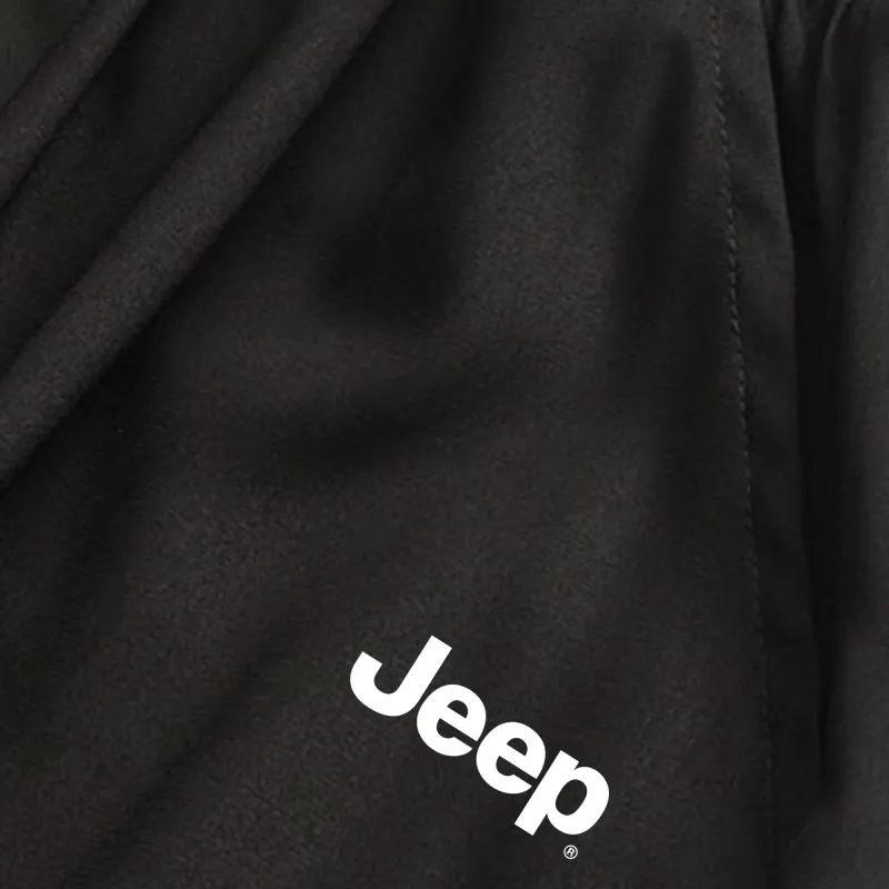 Jeep Casual Shorts Unisex Black-3