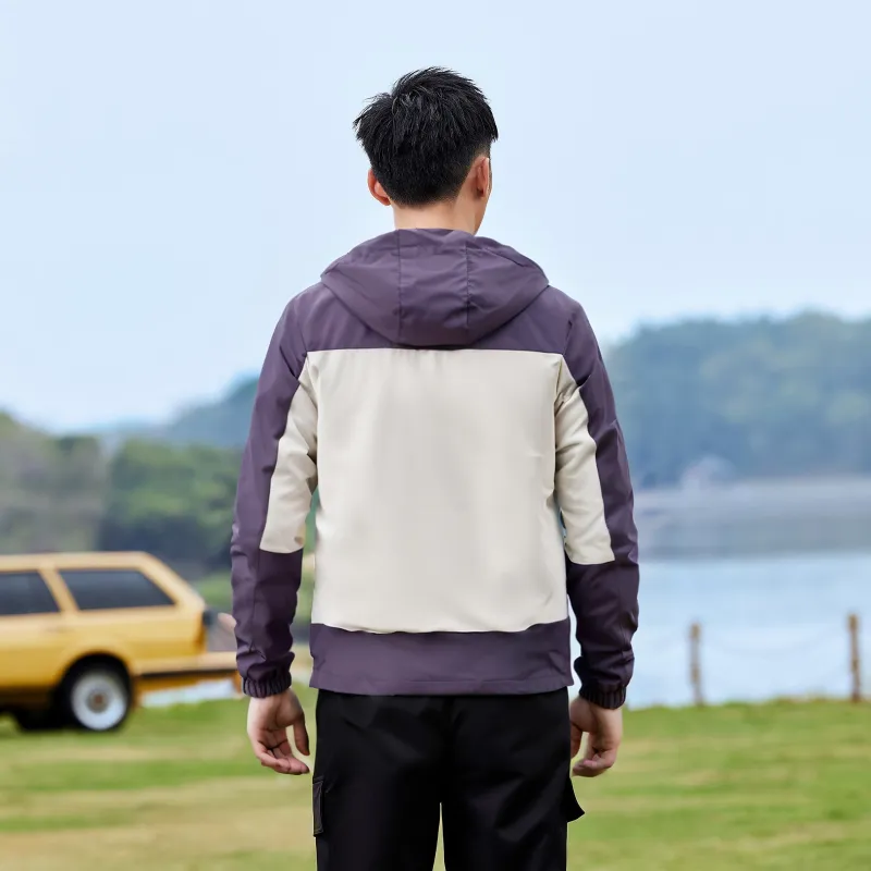 Jeep Jackets Coats Unisex Blue Purple Color-4