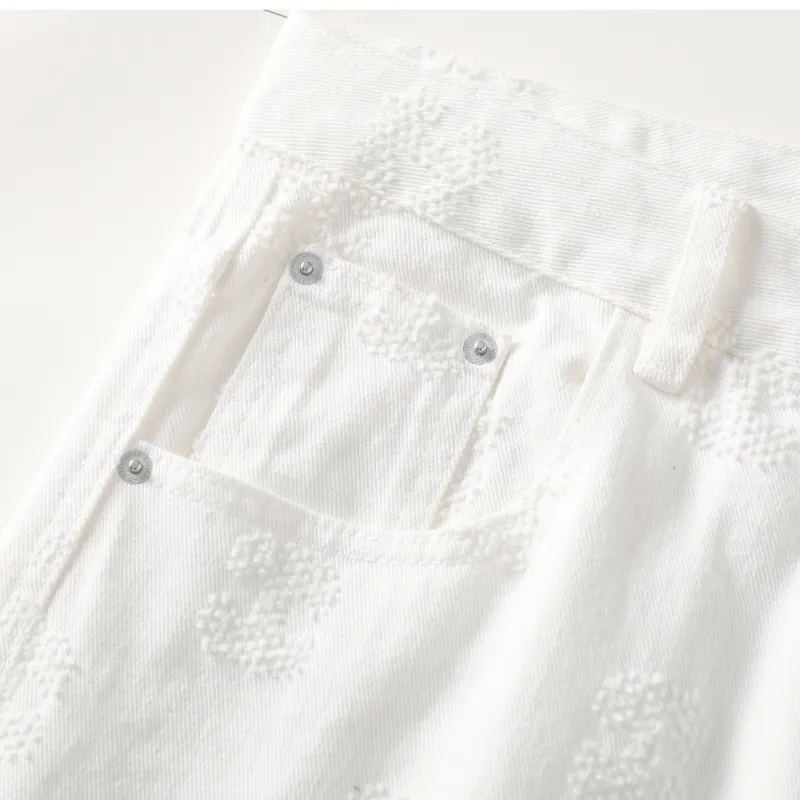 Jeep Jeans Unisex White-3