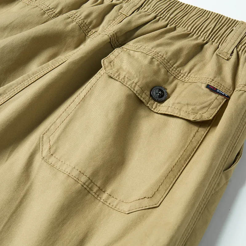 Jeep Cargo Shorts Unisex Khaki-3