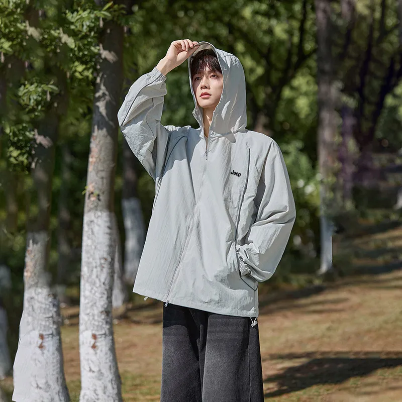 Jeep Super Light, Breathable, Quick Dry, UV Protection, Cooling Sun Protection Clothing Unisex-12