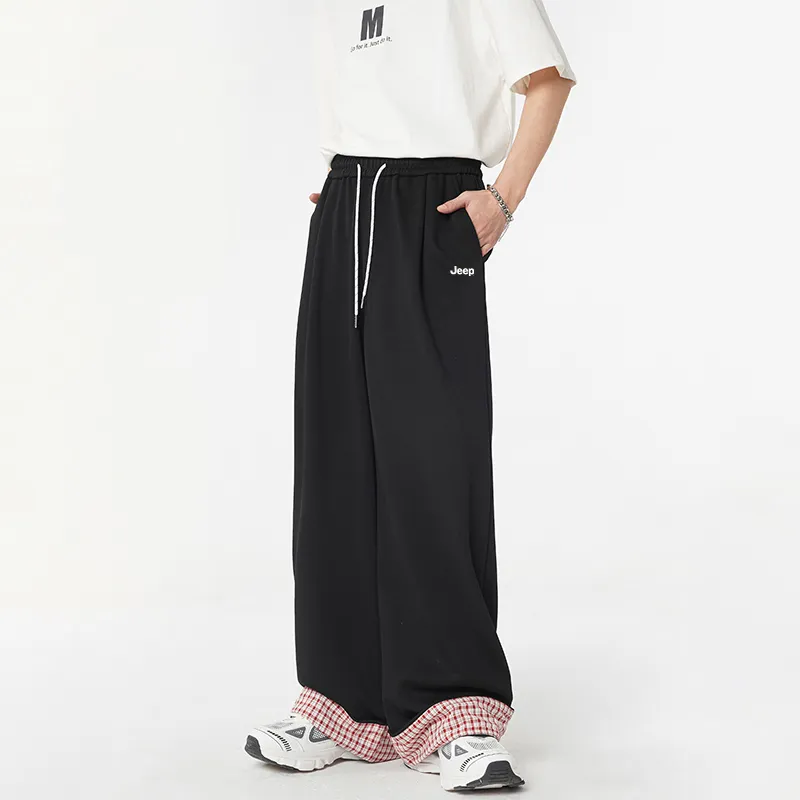 Jeep JEEP Casual Pants Unisex White Heather Gray-7