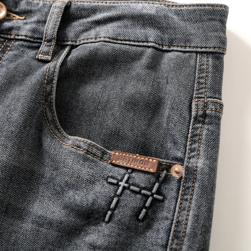Jeep Jeans Unisex Black Gray Color-3