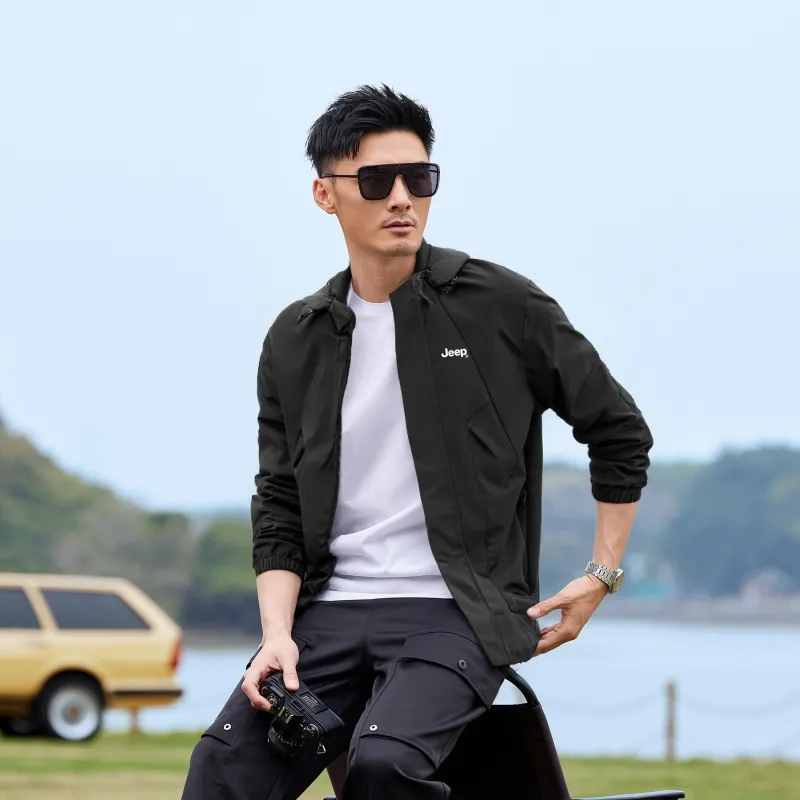 Jeep Jackets Unisex Pure Black-2