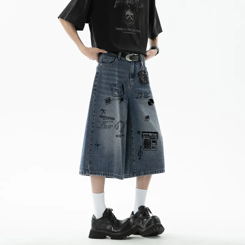 JASONWOOD Denim Shorts Unisex-4