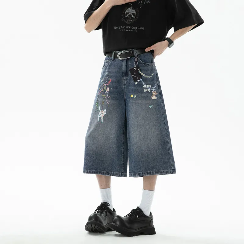 JASONWOOD Denim Shorts Unisex-14