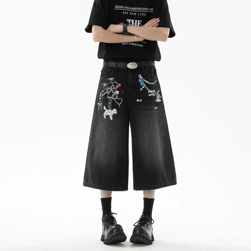 JASONWOOD Denim Shorts Unisex-2