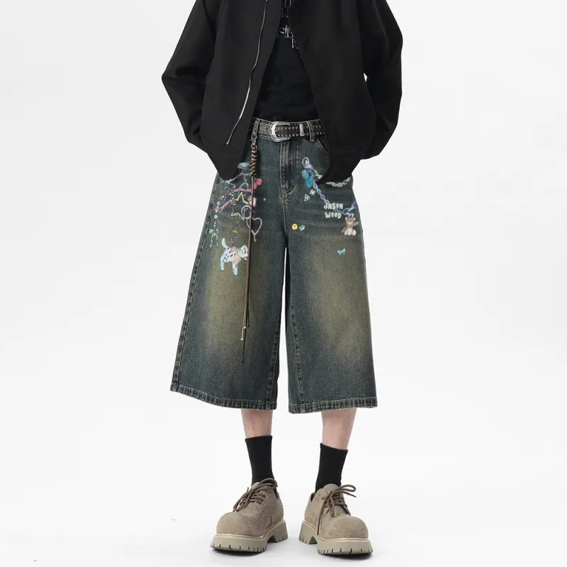 JASONWOOD Denim Shorts Unisex-8