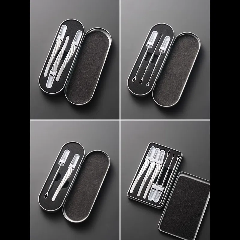 XIAOTIANLAI Pimple Extractor Set Stainless Steel Beauty Tool For Removing Blackheads And Pimples-3