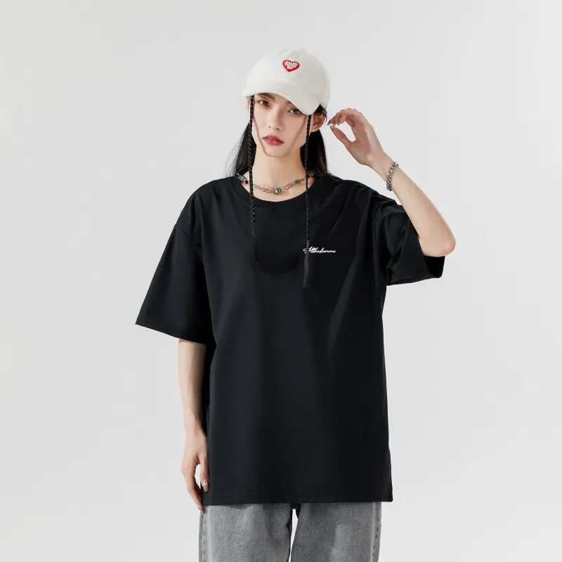 DIEMME Crew Neck Short Sleeved T Shirts Unisex-3