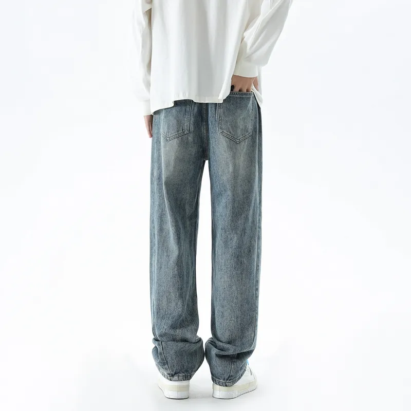 MASGLO Jeans Spring And Fall Season Unisex-9