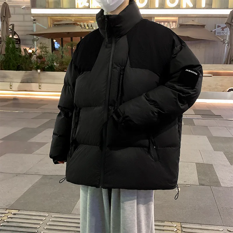 MASGLO Puffer Jacket Unisex Black-2