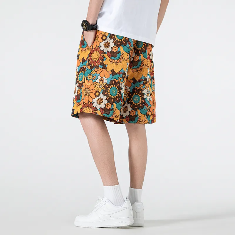MASGLO Casual Shorts Unisex Bangkok Yellow-2
