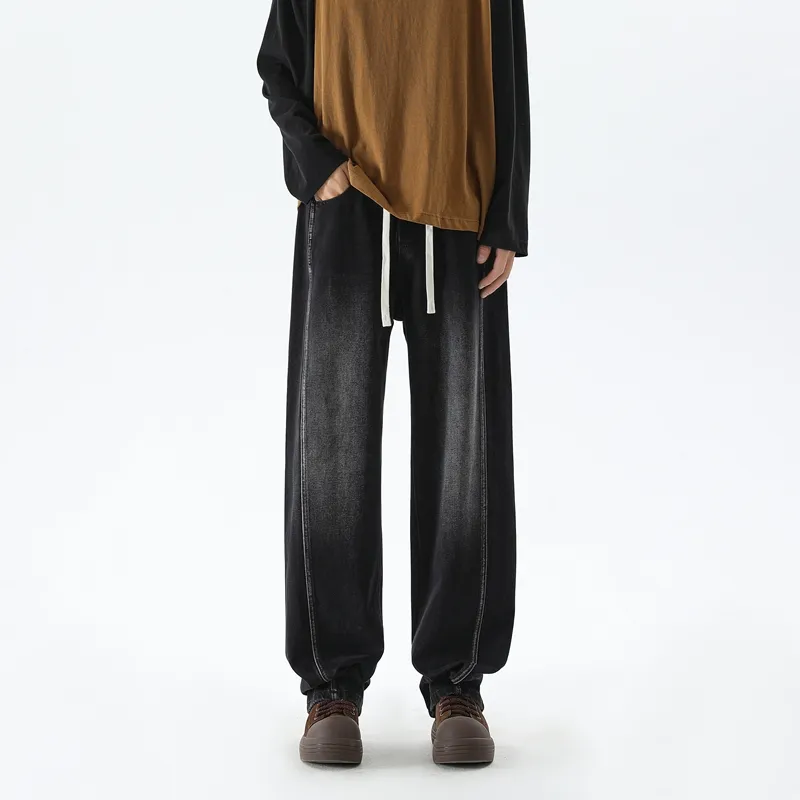 MASGLO Jeans Spring And Fall Season Unisex-2