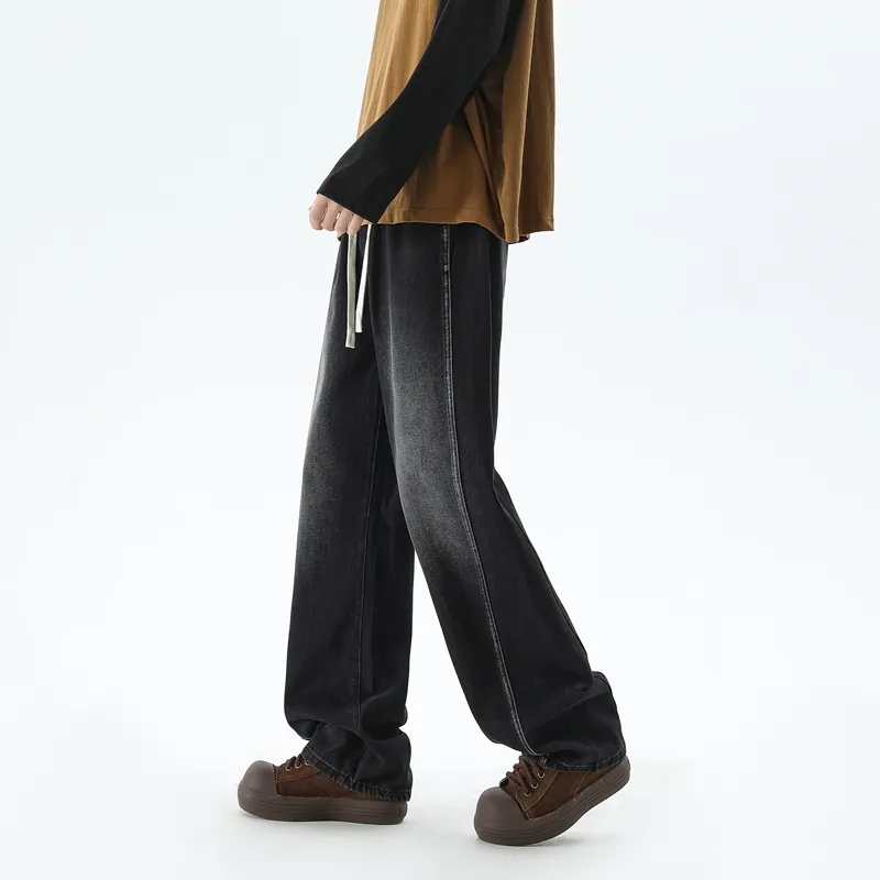 MASGLO Jeans Spring And Fall Season Unisex-3