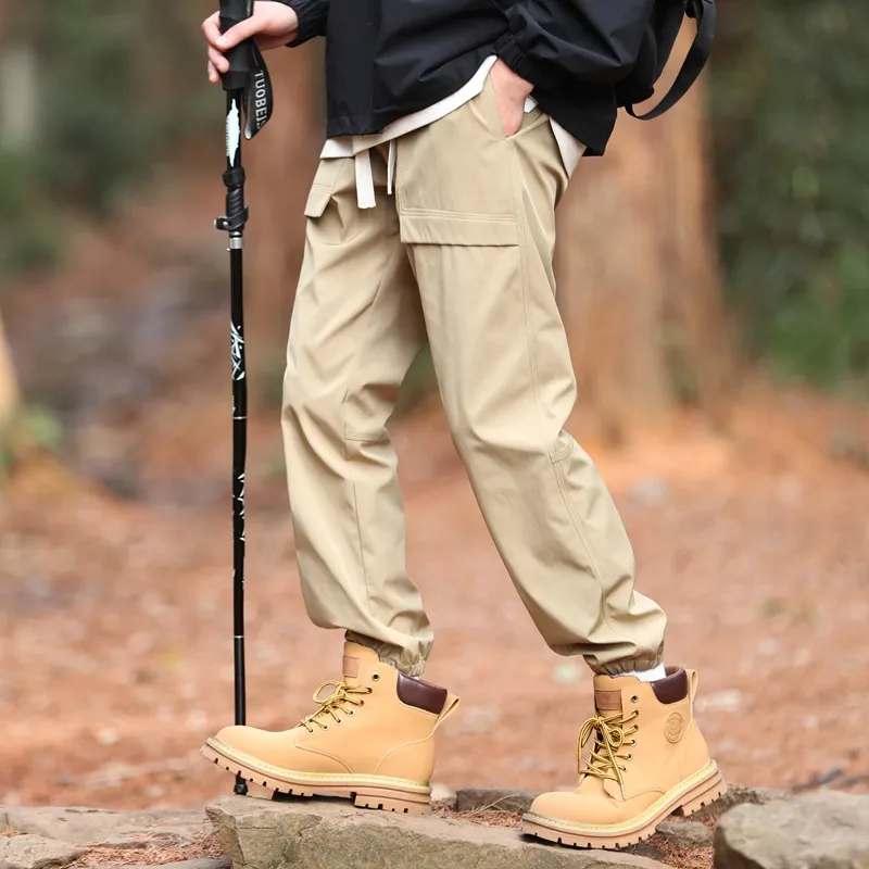 MASGLO Casual Pants Spring And Fall Season Unisex-3