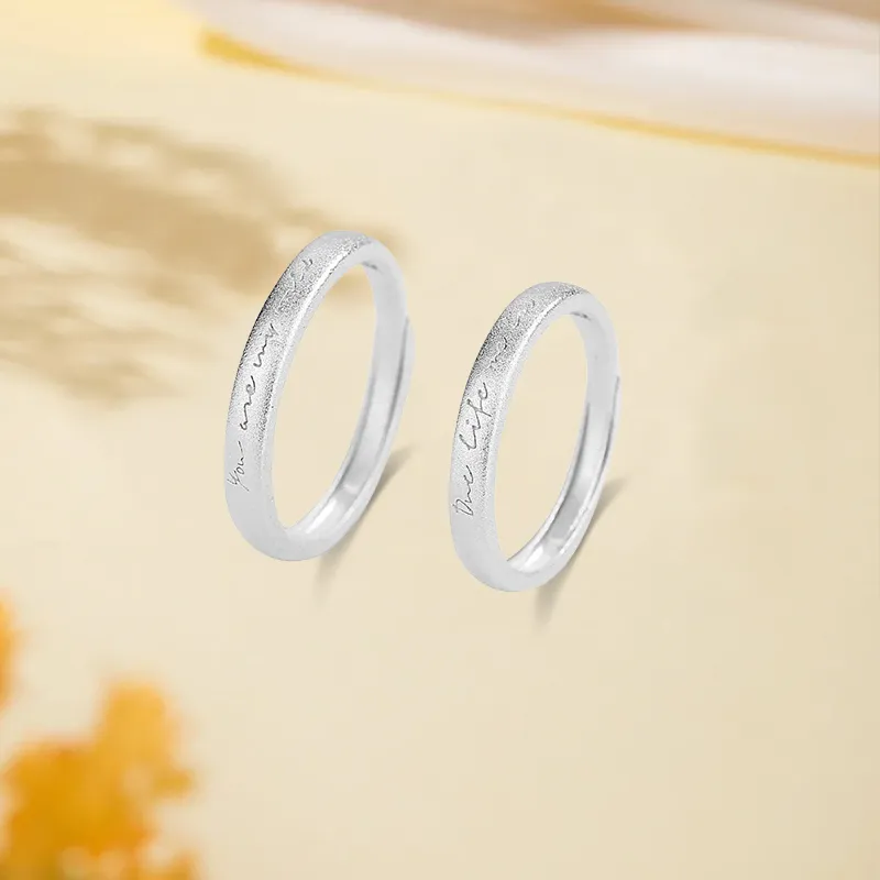 Kim Ka Fook 999 Fine Silver Rings Unisex-3