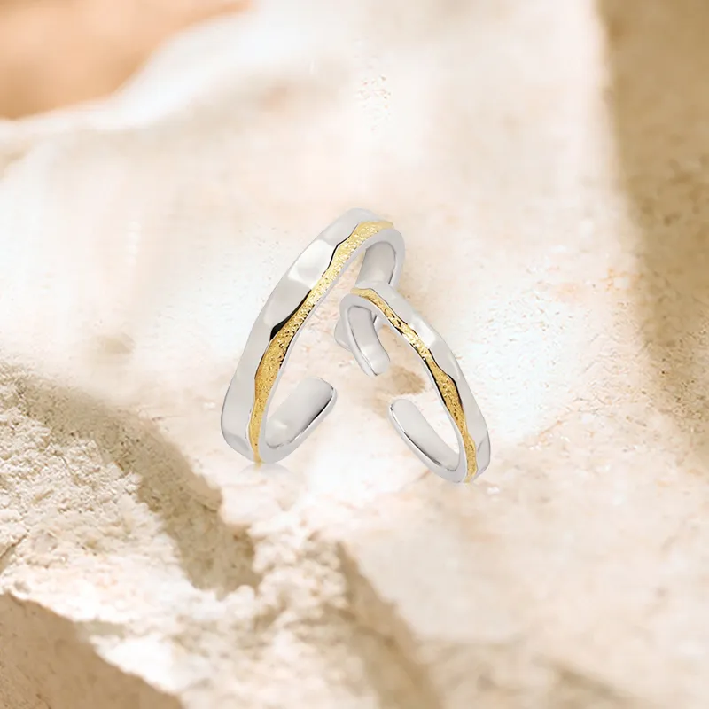 Kim Ka Fook S925 Silver Rings Unisex-2