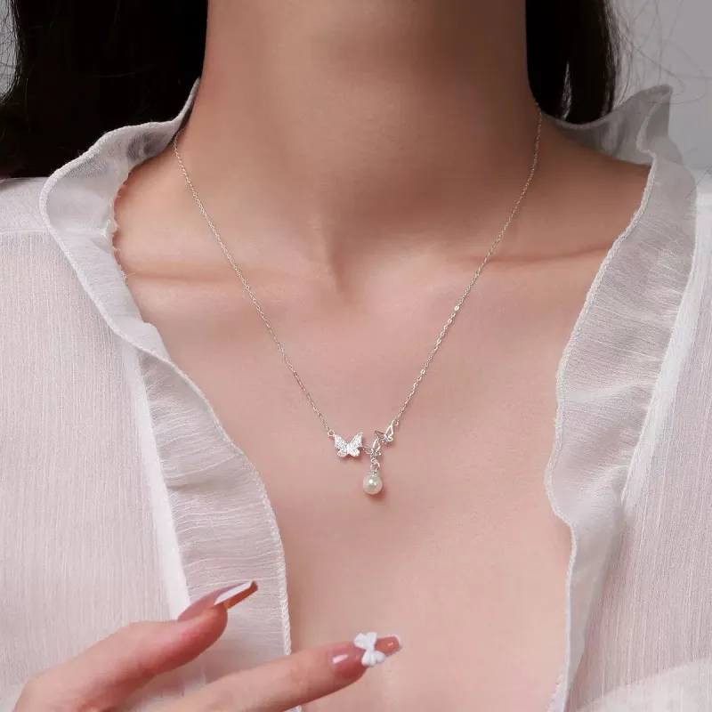 Kim Ka Fook S999 Fine Silver Necklaces Women's-1