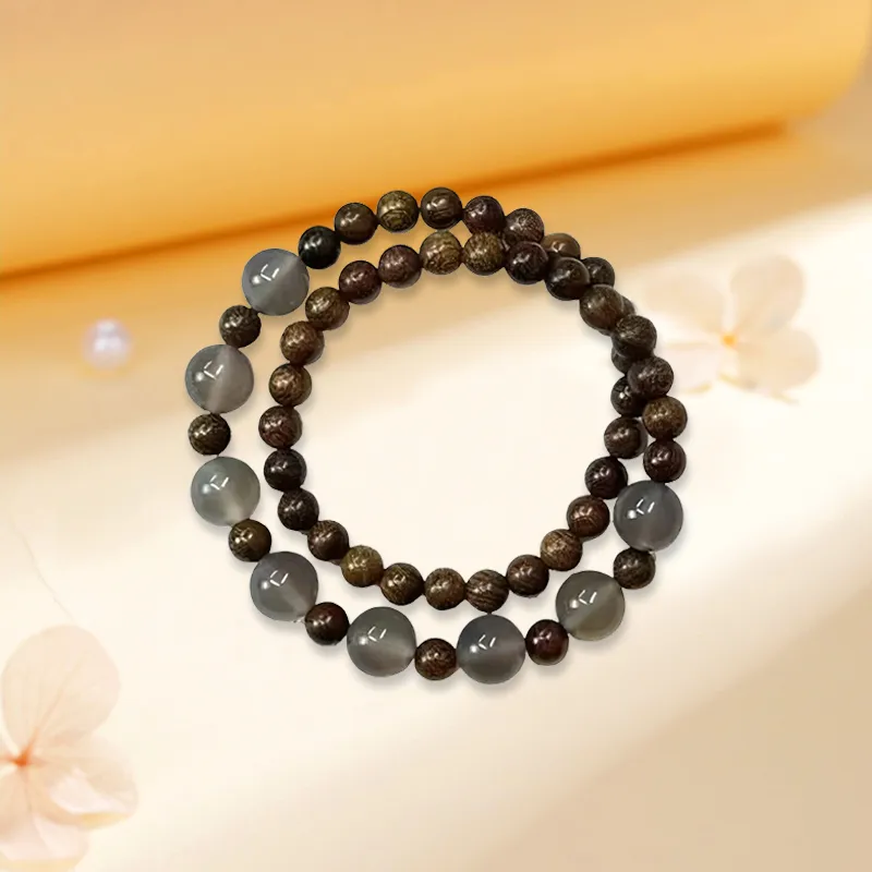 Kim Ka Fook Golden Sandalwood Bracelets Unisex-2