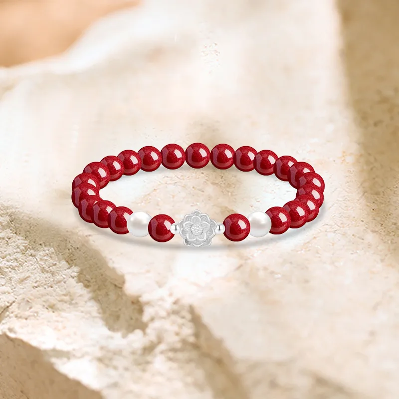 Kim Ka Fook Synthetic/Artificial Cinnabar Bracelets Women's-4