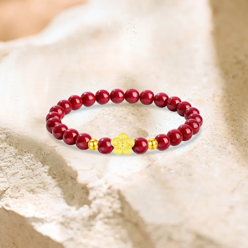 Kim Ka Fook Cinnabar Bracelets Women's-6