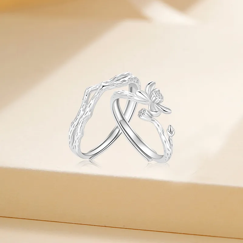 Kim Ka Fook Sterling Silver Rings Unisex-4