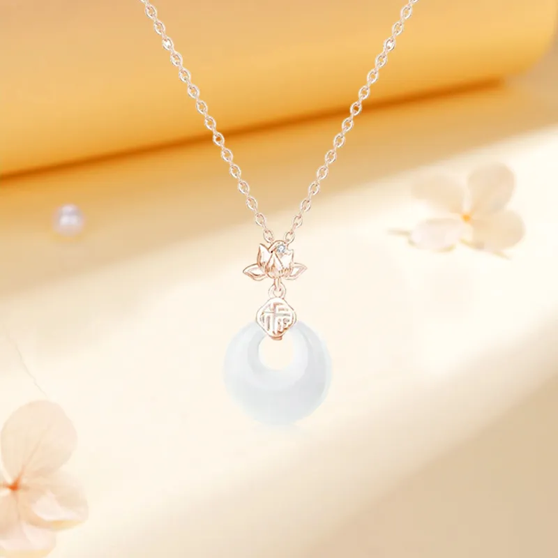 Kim Ka Fook Chalcedony Necklaces Women's-4