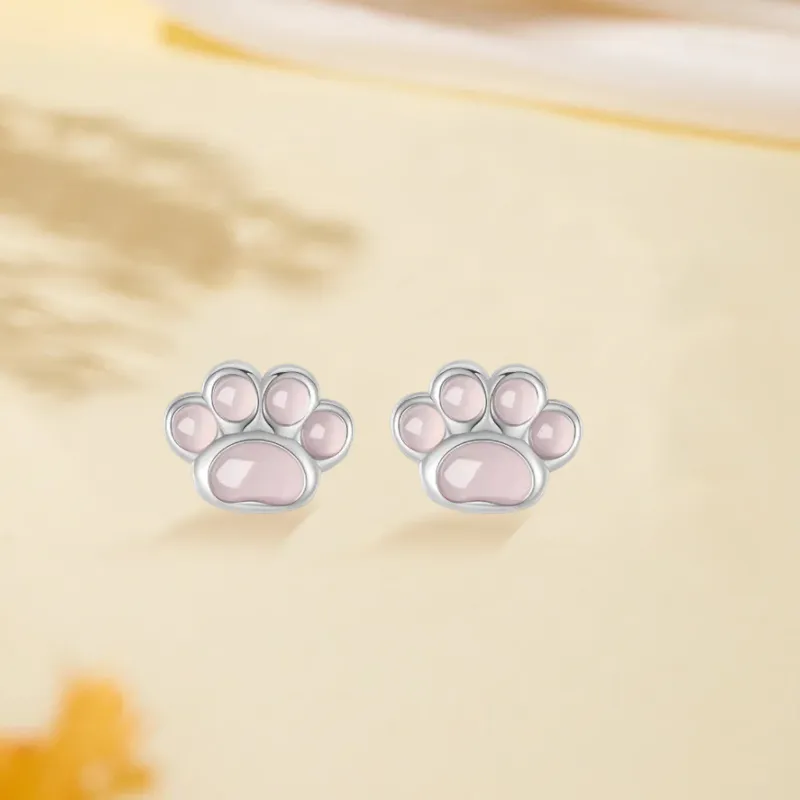 Kim Ka Fook S925 Silver Stud Earrings Women's-6