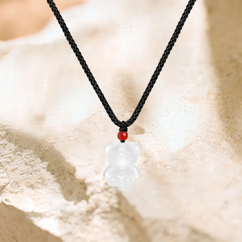 Kim Ka Fook Chalcedony Necklaces Unisex-1