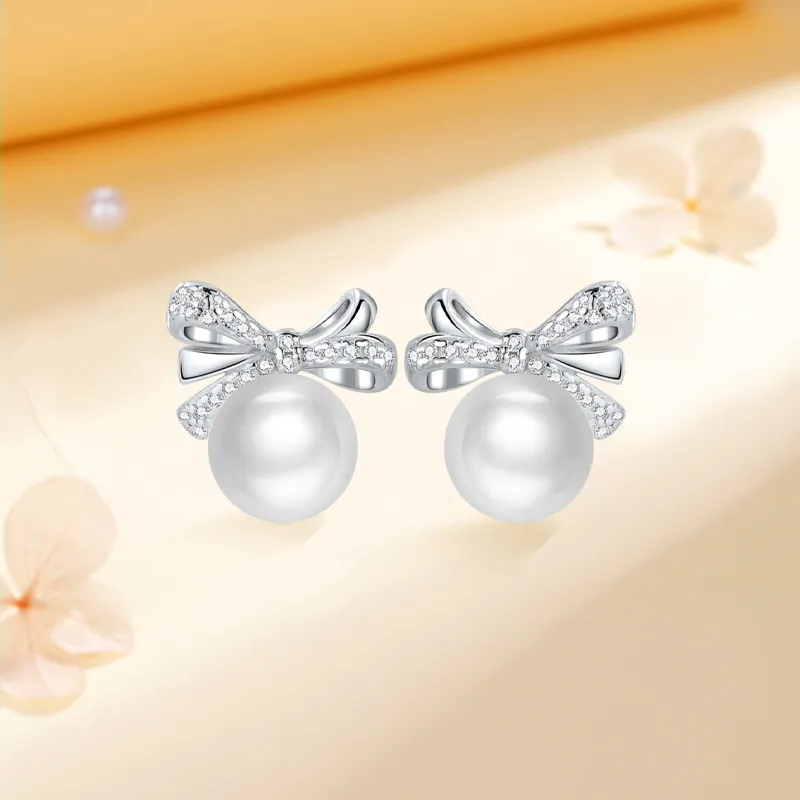 Kim Ka Fook Freshwater Pearl Stud Earrings Women's-2