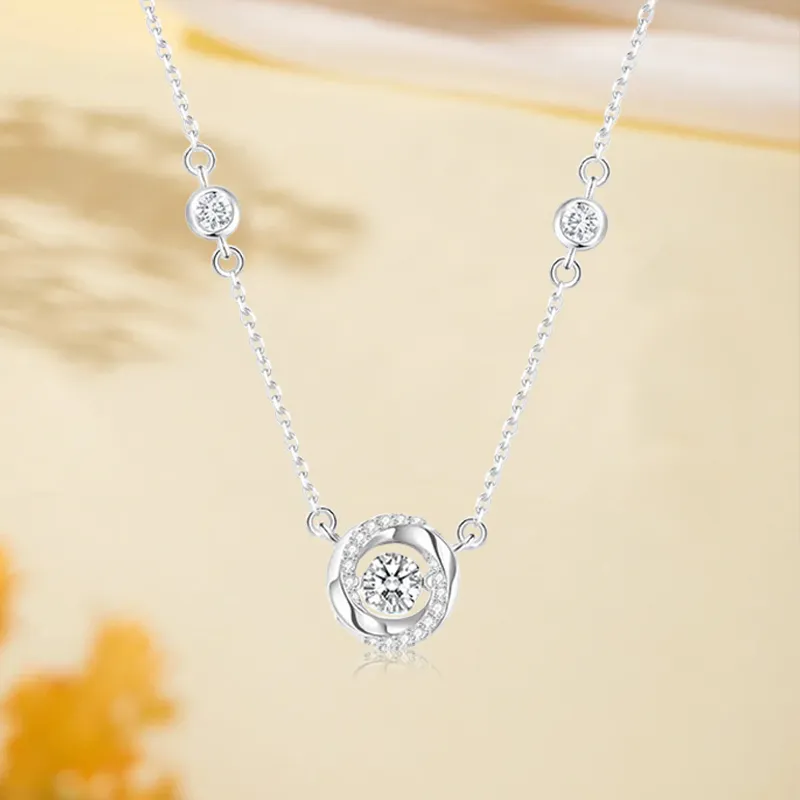 Kim Ka Fook S925 Silver Necklaces Women's-3