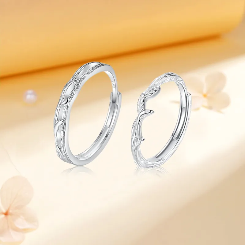 Kim Ka Fook S925 Silver Rings Unisex-2